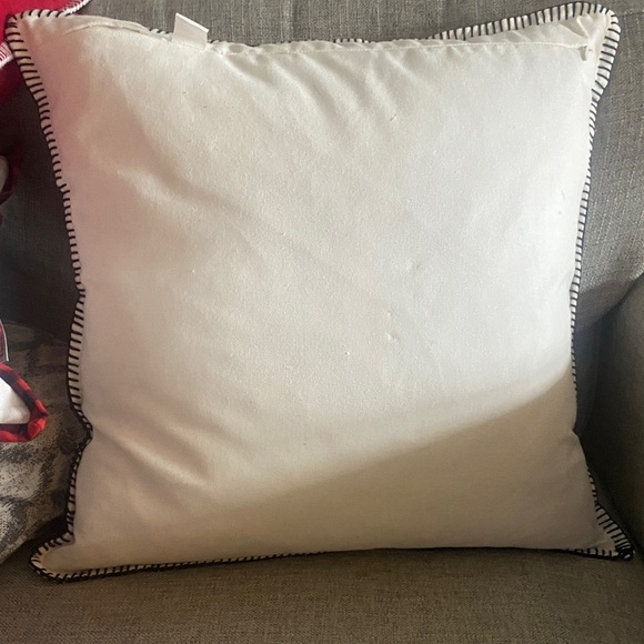 Rae Dunn Red Car Holiday Pillow - Picture 2 of 3